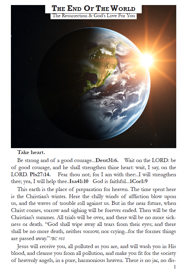 The End of the World & Hope for the Bereaved
